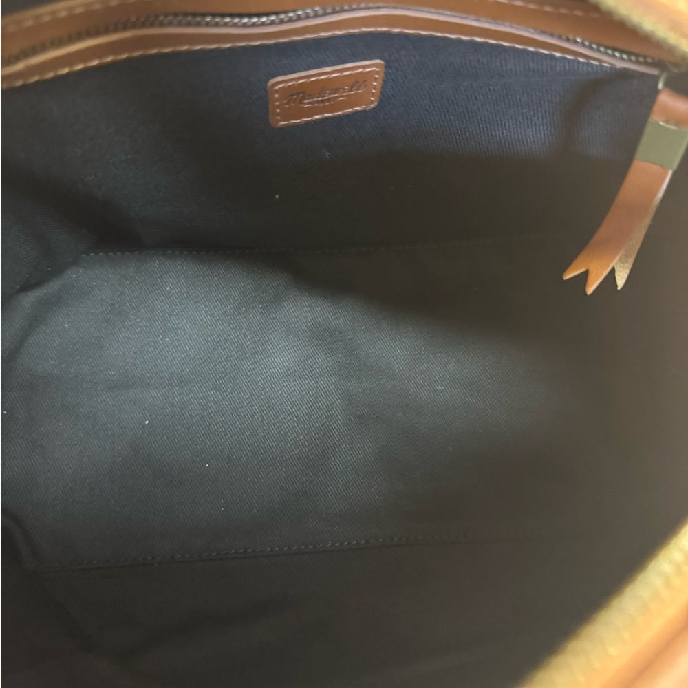 🤎 MADEWELL TAN LEATHER GLASGOW SATCHEL! - Picture 12 of 16